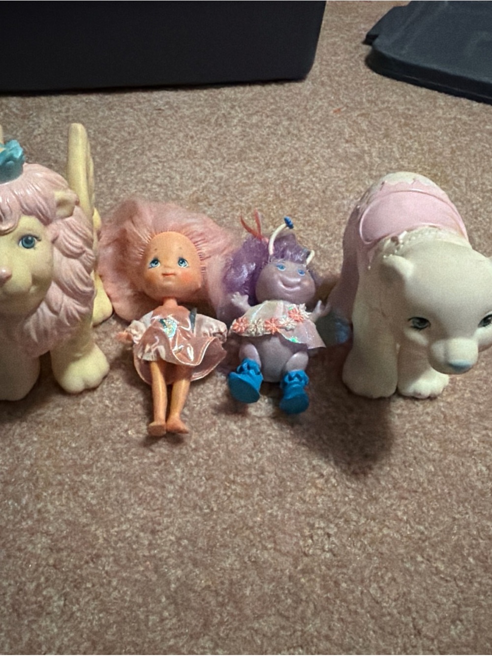 Vintage Moon Dreamers Blinky Doll & Purple Courageous Twinkle Bug,Roary, Ursa